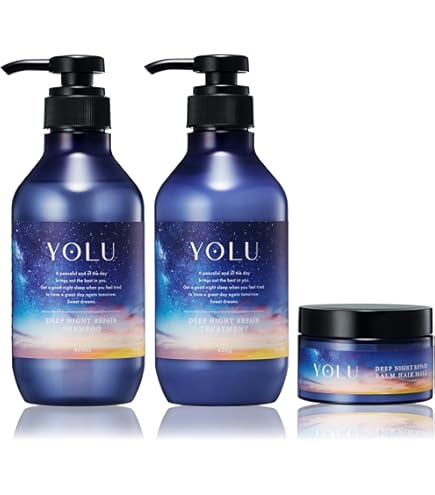 Amazon.co.jp: YOLU ヨル | シャンプー トリートメント ヘアオイル